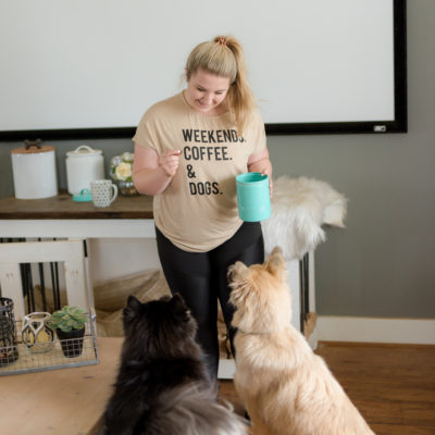 Weekends. Coffee. Dogs.